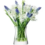 LSA Flower Garden Posy skleněná váza, 13 cm čirá, handmade