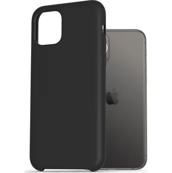 Pouzdro na mobilní telefon AlzaGuard Premium Liquid Silicone Case pro iPhone 11 Pro černé