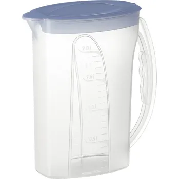 Rotho do lednice 2 l, průhledný, modrý