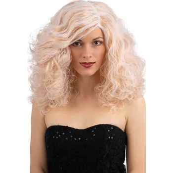 Karnevalová paruka Carnival Toys Blond vlnitá paruka dámská s melírem