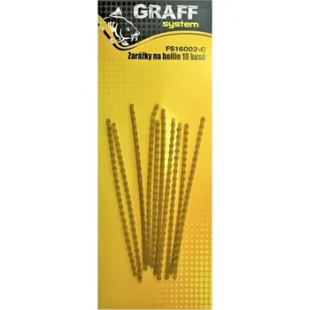 Volný čas Graff Zarážky na boilie Hnědé 3 × 10 ks