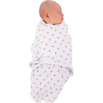 Dětské zboží Bo Jungle B-Wrap Small (3,2 - 6,4 kg), Grey Feathers
