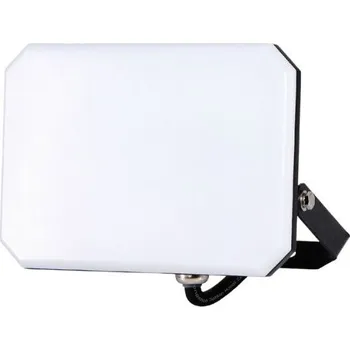 Garsaco Prémiový bezrámový LED reflektor černý 30 W 3600 lm, studená barva světla