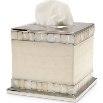 Úložný box Julia Knight Classic Obal na papírové kapesníky, smetanový