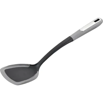 Obracečka KESPER Obracečka se silikonovým okrajem 37 cm, šedá