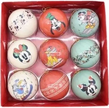 Vánoční dekorace KURT ADLER Sada vánočních ozdob Disney, 9 kusů