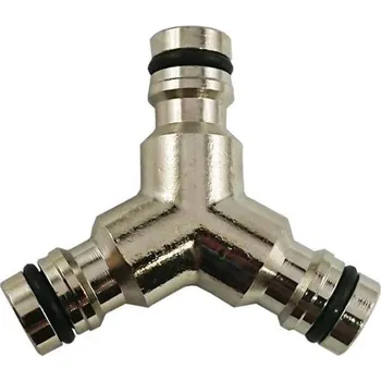 Pracovní rukavice Spojka tříramenná GEKA Y, poniklovaná mosaz, STALCO PERFECT