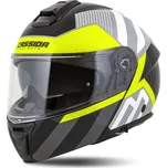 CASSIDA Modulo 2.1 Profile 2024, bílá/černá/žlutá fluo/šedá, vel. M