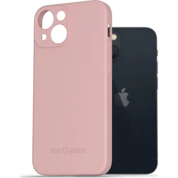 Pouzdro na mobilní telefon AlzaGuard Matte TPU Case pro iPhone 13 Mini růžový
