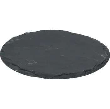 Tognana Sada 3 ks kulatých břidlicových podnosů 15 cm OLLY