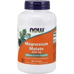 NOW FOODS Magnesium Malate, 1000 mg, elem. hořčík 113 mg, 180 tablet