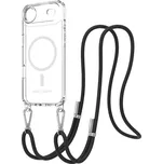 AlzaGuard Luxe Detach Lanyard Case Compatible with MagSafe pro iPhone Air černý