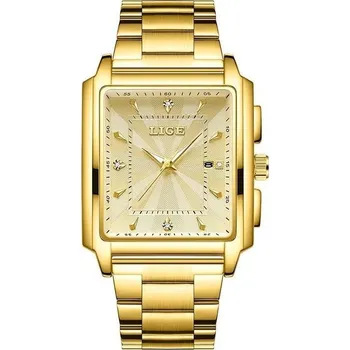 Hodinky LIGE Shadowfang zlaté