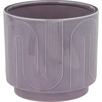 Váza Butlers CURVES Květináč 15 cm - fialová