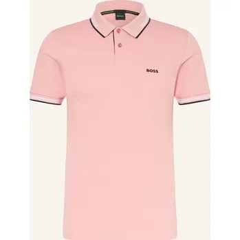 Pánská košile Boss Pánská Polokošile Z Piké Paul Slim Fit, lososová, 3XL