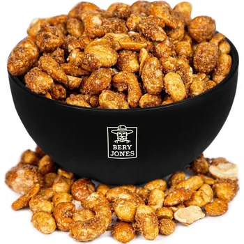 Bery Jones Směs kešu a arašídů - med a mořská sůl 500g