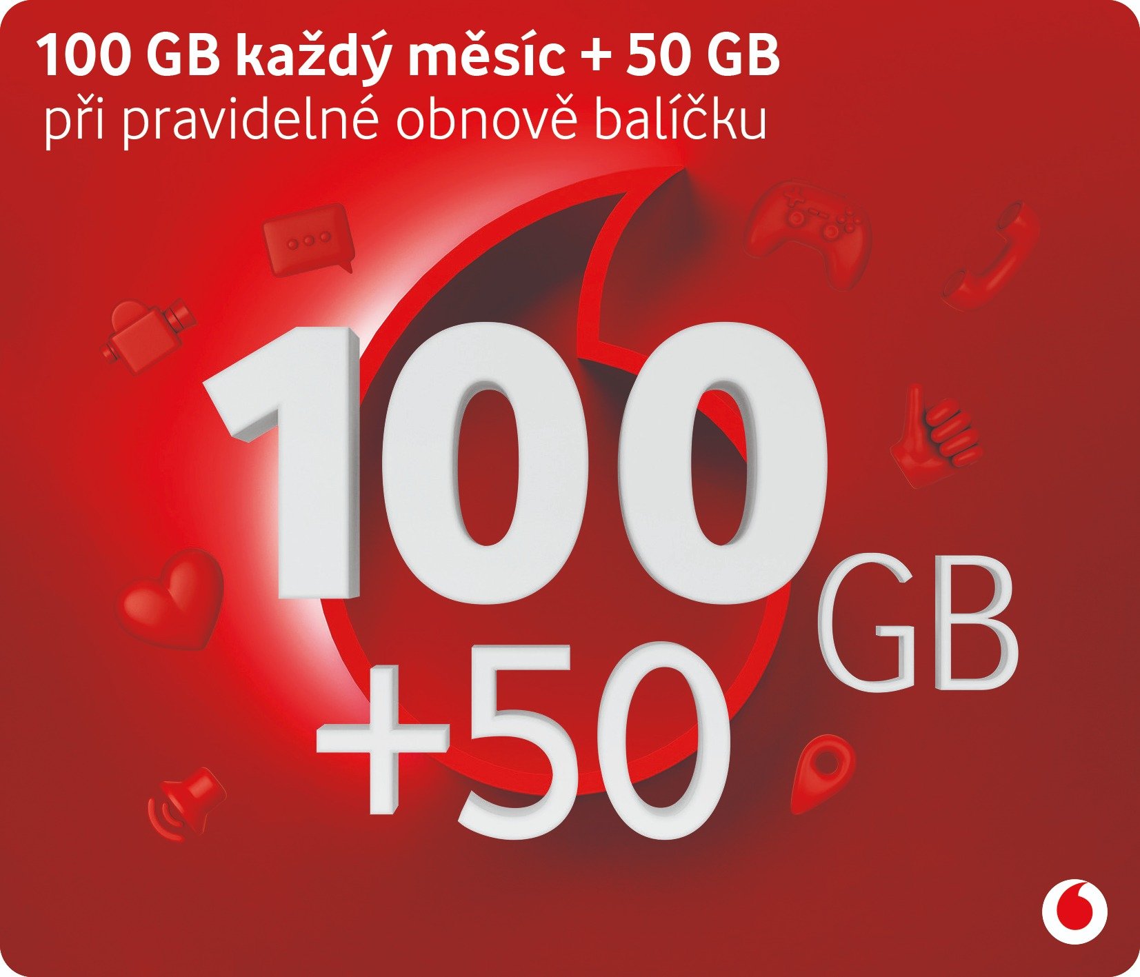Vodafone GIGA Karta 100GB