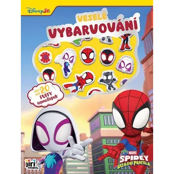 Veselé vybarvování se super samolepkami Spidey Kniha