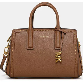Kožená kabelka MICHAEL Michael Kors 30S6A9IS1L hnědá 88X, vel. ONE SIZE
