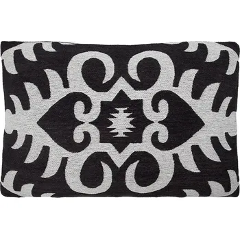 Povlak na polštářek Bavlněný dekorativní povlak na polštář House Doctor HDAmici 60 x 40 cm 900001415 černá 99X