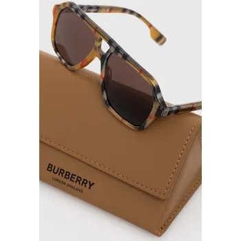 Dětské sluneční brýle Burberry 0JB4340 béžová 80X, vel. 50