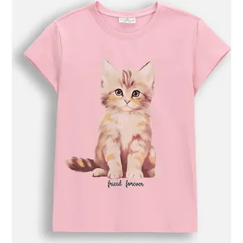 Chlapecké oblečení Dětské tričko Coccodrillo WC6143205VGA růžová 30X, vel. 128