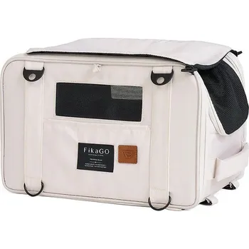 Taška pro psa a kočku Fikago Nosič cestovní pro psy a kočky Truffle Plus Creamy Cloud