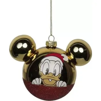 Vánoční dekorace Disney Vánoční ozdoba s ušima Donald
