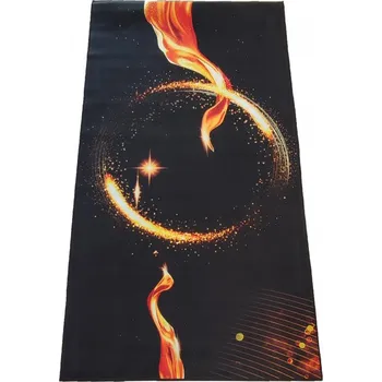 Koberec 4sleep Kusový koberec Black & Gold 15 - 60 × 100 cm