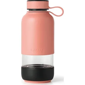 Kempingové nádobí Lékué Bottle To Go 600 ml | lososová