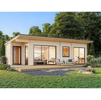 Zahradní domek Zahradní domek Cecilia 32,0 m2 s posuvnými dveřmi s dvojitým sklem