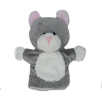 maňásek Vizopol Maňásek na ruku medvídek šedý