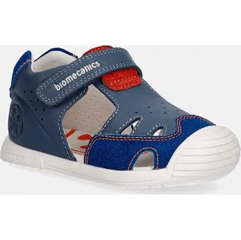 Chlapecké sandály Dětské kožené sandály Biomecanics 262130. modrá 55X, EUR 24