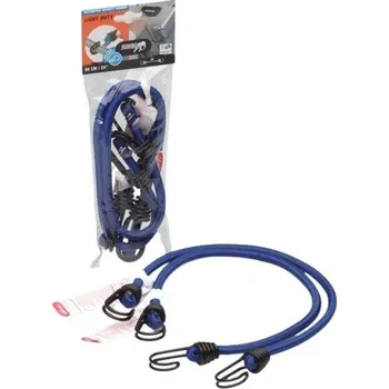 Auto-moto ACI Gumicuk s 2 dvojitými háky, 60 cm, 2 ks