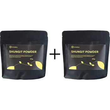Zvýhodněná sada: 2 x šungitový pudr - 300g - Herbatica
