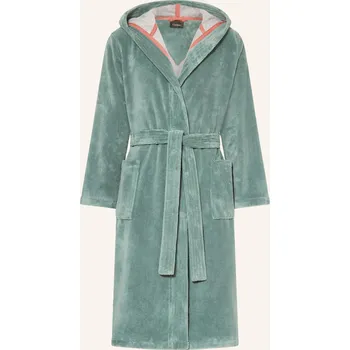 Dámský župan Cawö Župan Unisex S Kapucí, zelená