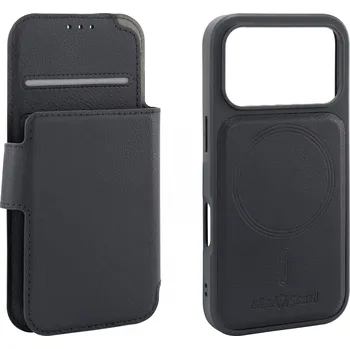 Pouzdro na mobilní telefon AlzaGuard MagWallet 2in1 Case Compatible with Magsafe pro iPhone 17 Pro černý