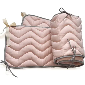 Dětská postýlka Pinkie Bio Wave Pink