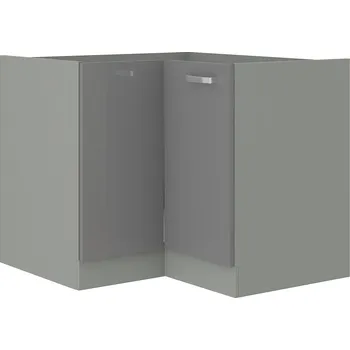 Kuchyňská skříňka Casarredo DRP dolní rohová skříňka GREY levá
