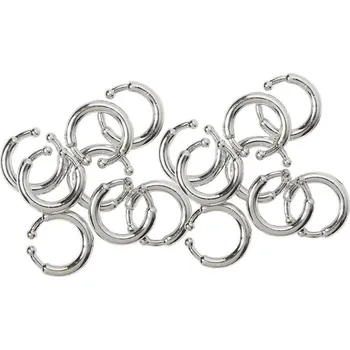 Karnevalový doplněk GUIRCA Sada falešných piercingových kroužků 16 ks