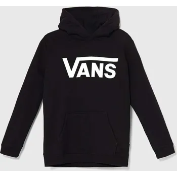 Chlapecké oblečení Dětská bavlněná mikina Vans Vans Classic II PO BY VN000JBMBLK1 černá 99X, vel. 165-173
