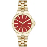 Nine West dámské hodinky kulaté NW/3324BYGB