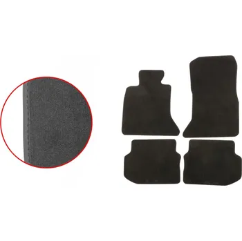 Autodoplněk ACI textilní koberce pro BMW 5, 10- EXCLUSIVE (sada 4 ks)