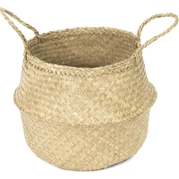 Compactor pletený úložný košík Belly M, mořská tráva přírodní