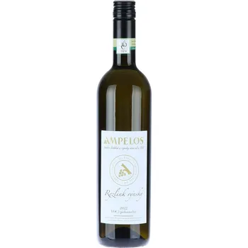 Víno AMPELOS Ryzlink rýnský VOC, 0,75 l, 13 % vol.
