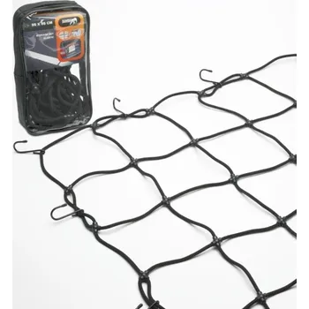 Přívěs k motorovému vozidlu ACI Pružná zavazadlová síť, rozměr 95x95 cm + 12 háčků