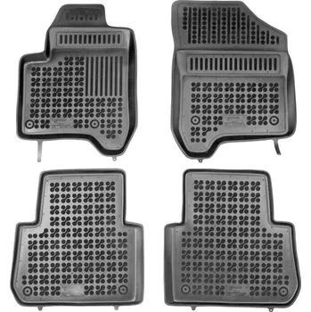 autokoberec Rezaw-Plast gumové koberečky černé s vyšším okrajem Citroen C3, 09- sada 4 ks