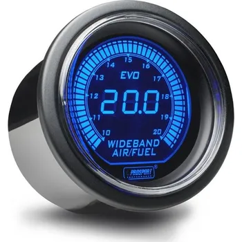 Prosport Performance Přídavný budík řady EVO, měřená hodnota širokopásmová lambda