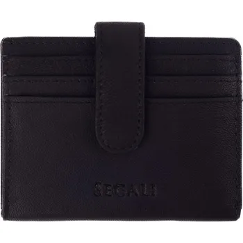 Peněženka SEGALI Dokladovka kožená 560 černá