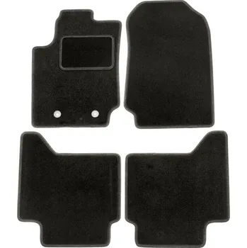 Autodoplněk ACI textilní koberce pro FORD Ranger 11- černé (sada 4 ks)